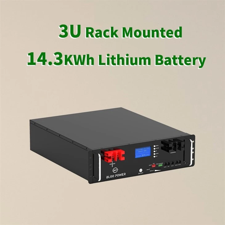 scalable rack mounted lithium batterie
